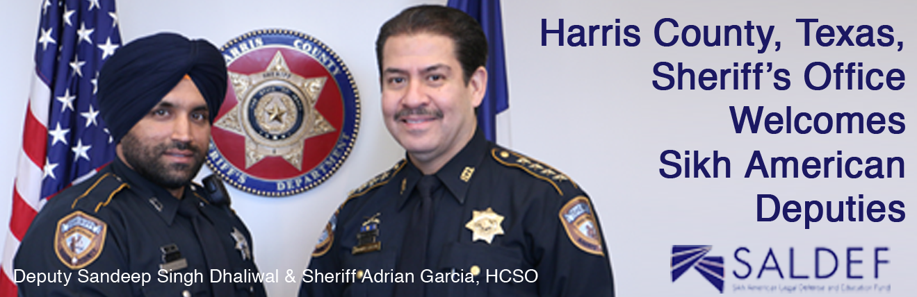 Harris County Sheriff's Office welcomes Sikh American Deputies